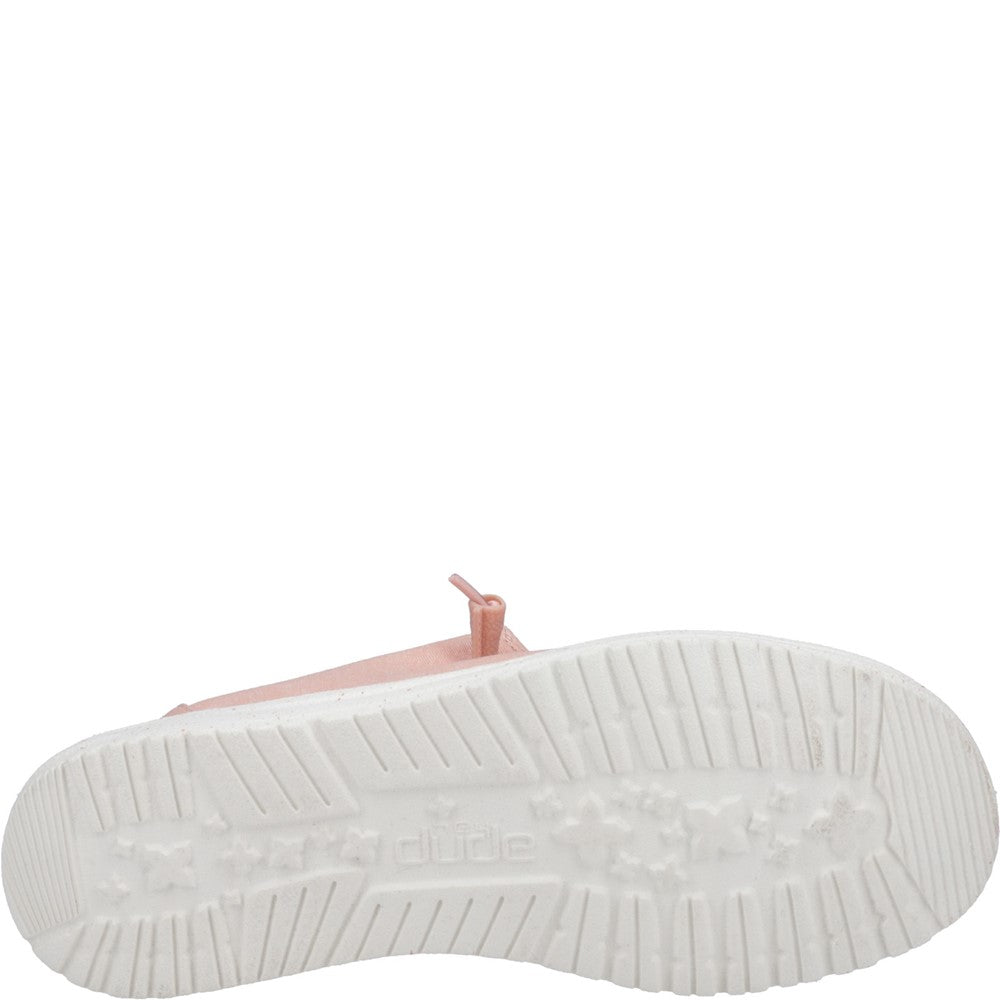 Women's HEYDUDE Wendy Stretch Canvas Slip on Shoe