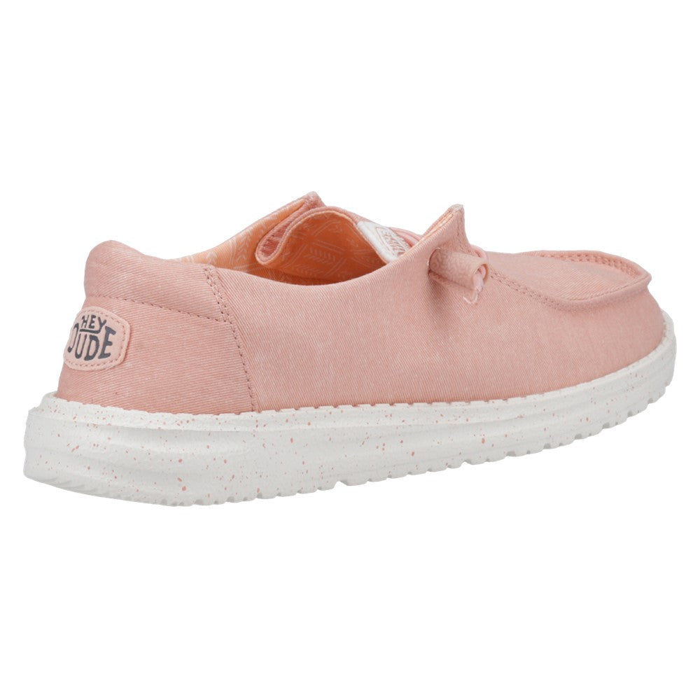 Women's HEYDUDE Wendy Stretch Canvas Slip on Shoe