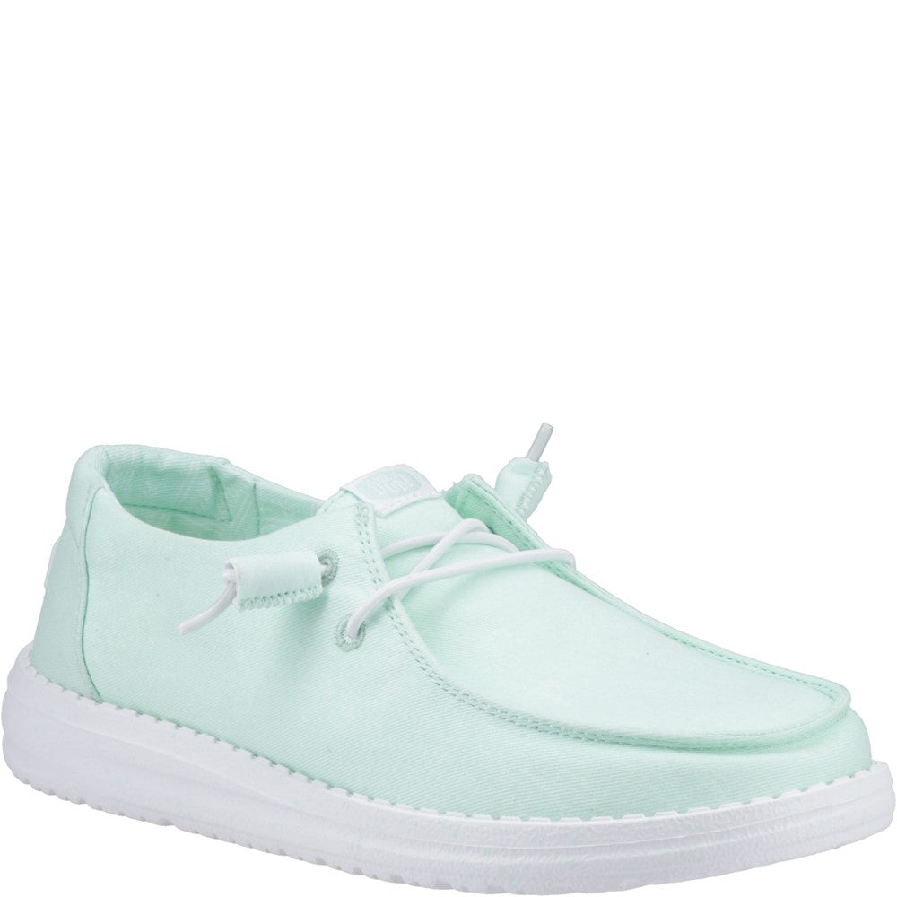 Women's HEYDUDE Wendy Stretch Canvas Slip on Shoe
