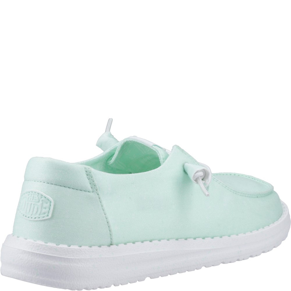 Women's HEYDUDE Wendy Stretch Canvas Slip on Shoe