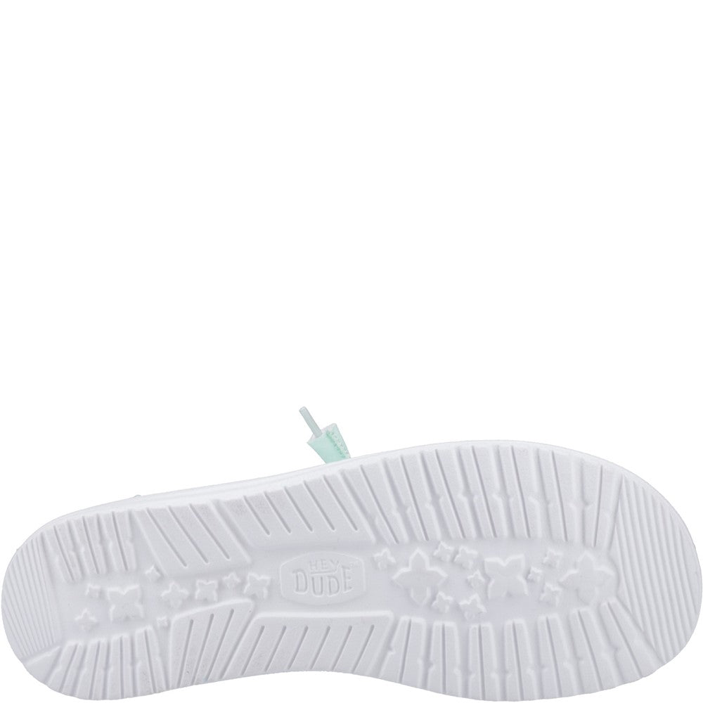 Women's HEYDUDE Wendy Stretch Canvas Slip on Shoe