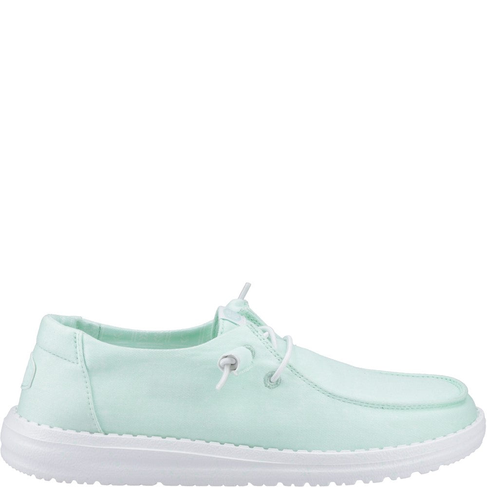 Women's HEYDUDE Wendy Stretch Canvas Slip on Shoe