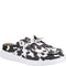 white black cow print