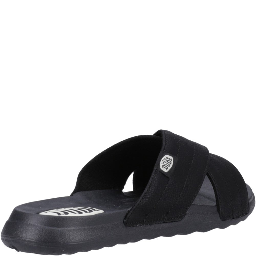 Women's HEYDUDE Christi Slide Distressed Sandal