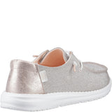 Women's HEYDUDE Wendy Metallic Sparkle Shoe