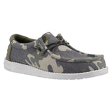 Men's HEYDUDE Wally Washed Camo Shoe