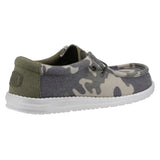Men's HEYDUDE Wally Washed Camo Shoe