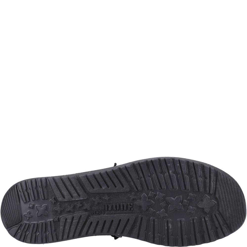 Men's HEYDUDE Wally Stretch Canvas Slip on Shoe