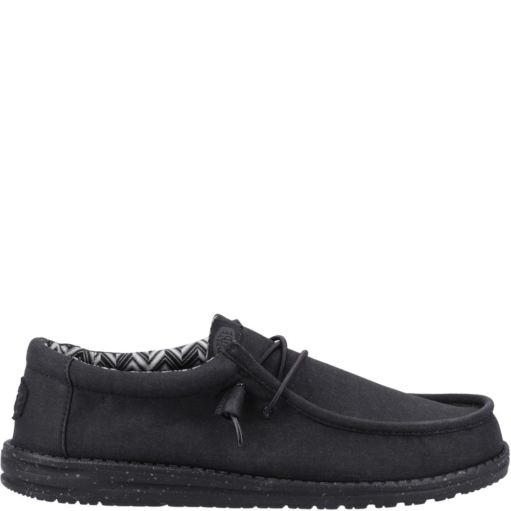 Men's HEYDUDE Wally Stretch Canvas Slip on Shoe