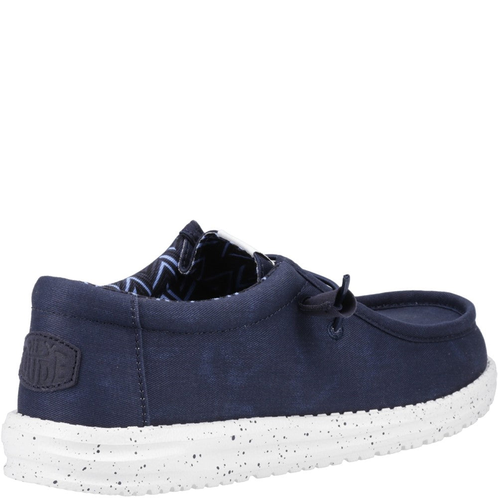 Men's HEYDUDE Wally Stretch Canvas Slip on Shoe