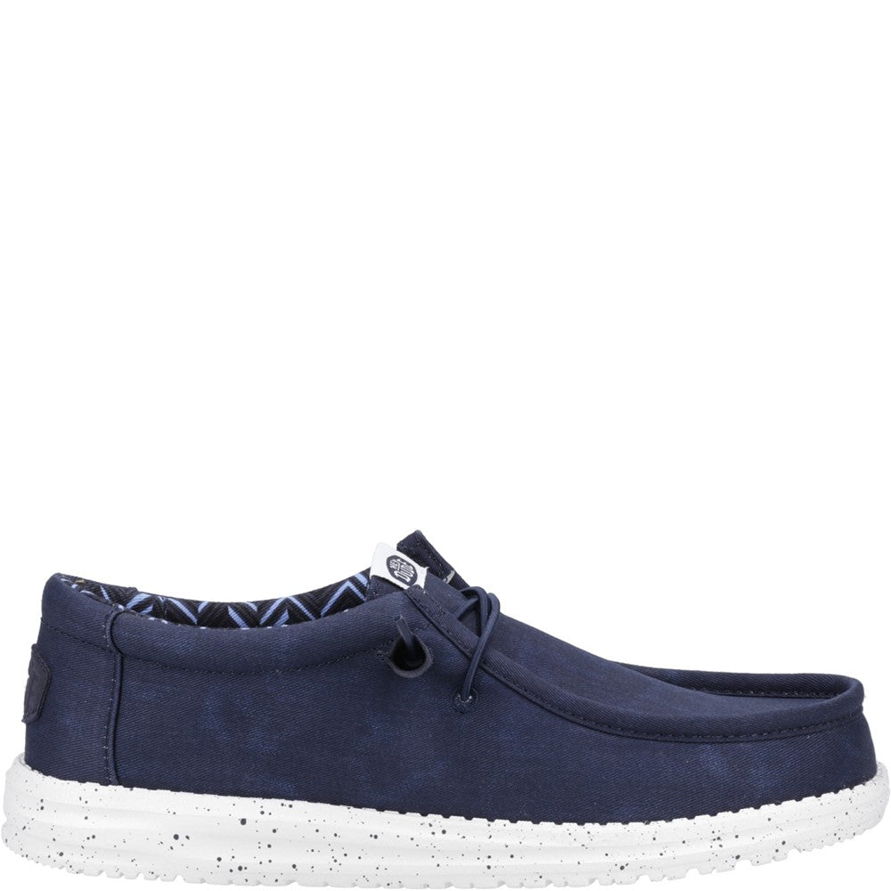 Men's HEYDUDE Wally Stretch Canvas Slip on Shoe