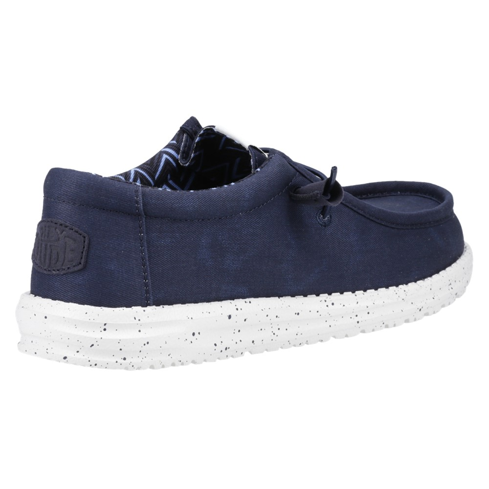 Men's HEYDUDE Wally Stretch Canvas Slip on Shoe