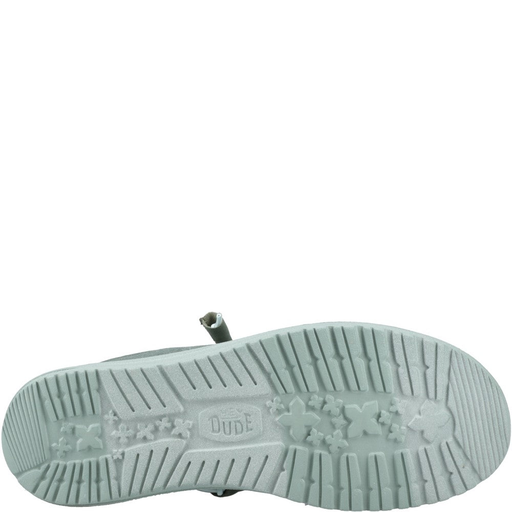 Men's HEYDUDE Wally Stretch Canvas Slip on Shoe