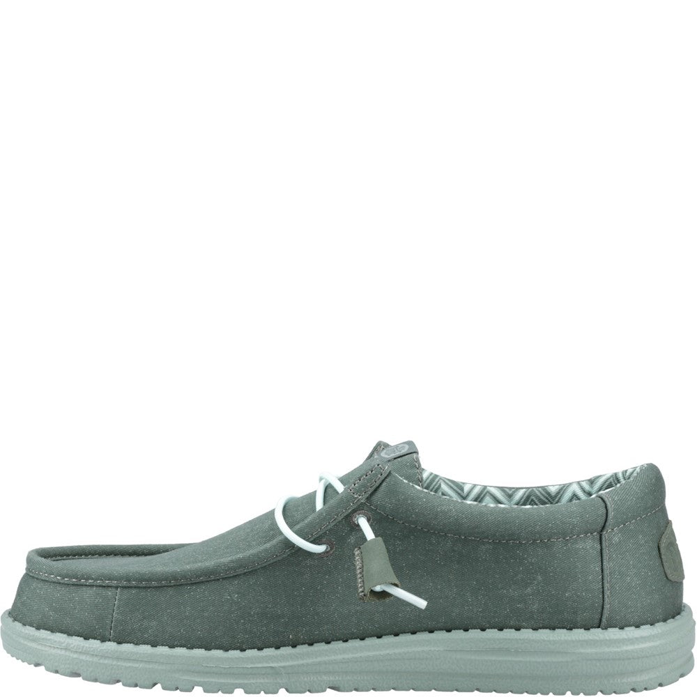 Men's HEYDUDE Wally Stretch Canvas Slip on Shoe