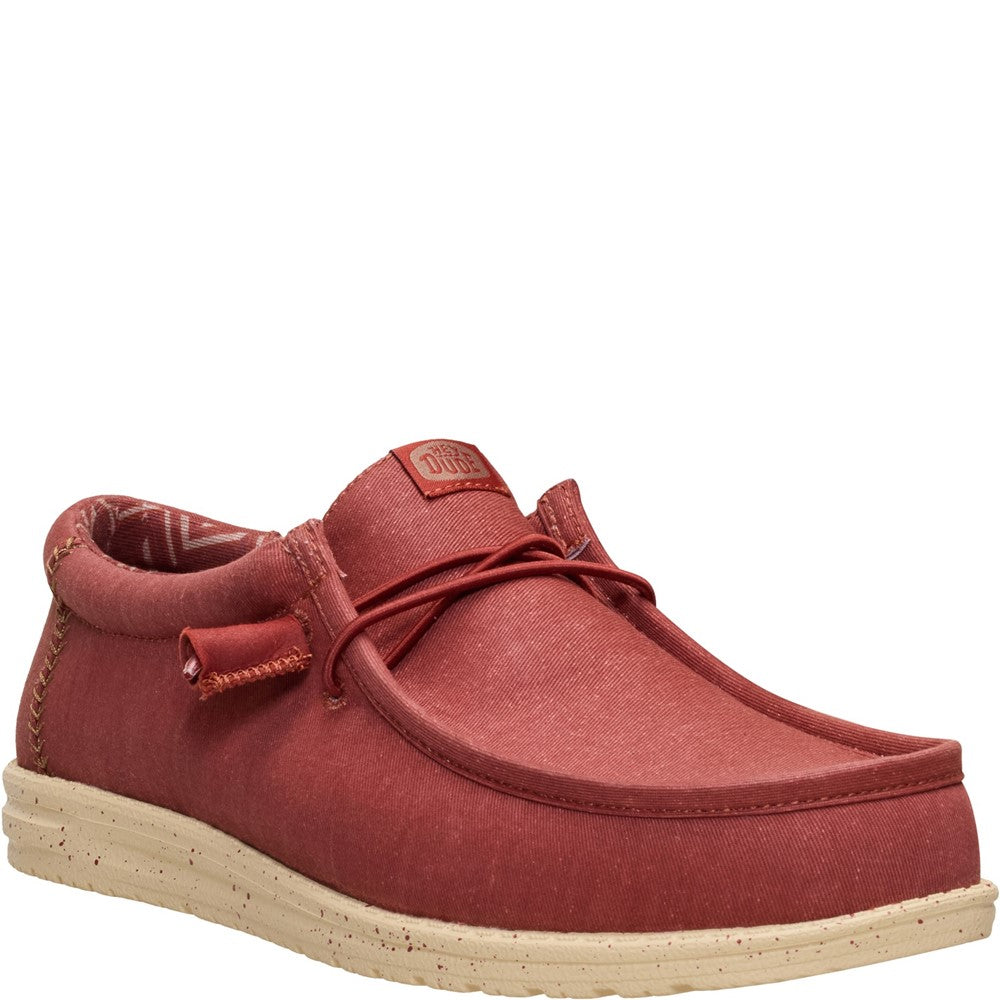 Men's HEYDUDE Wally Stretch Canvas Slip on Shoe