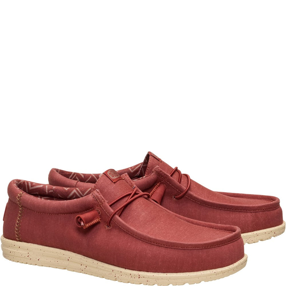 Men's HEYDUDE Wally Stretch Canvas Slip on Shoe