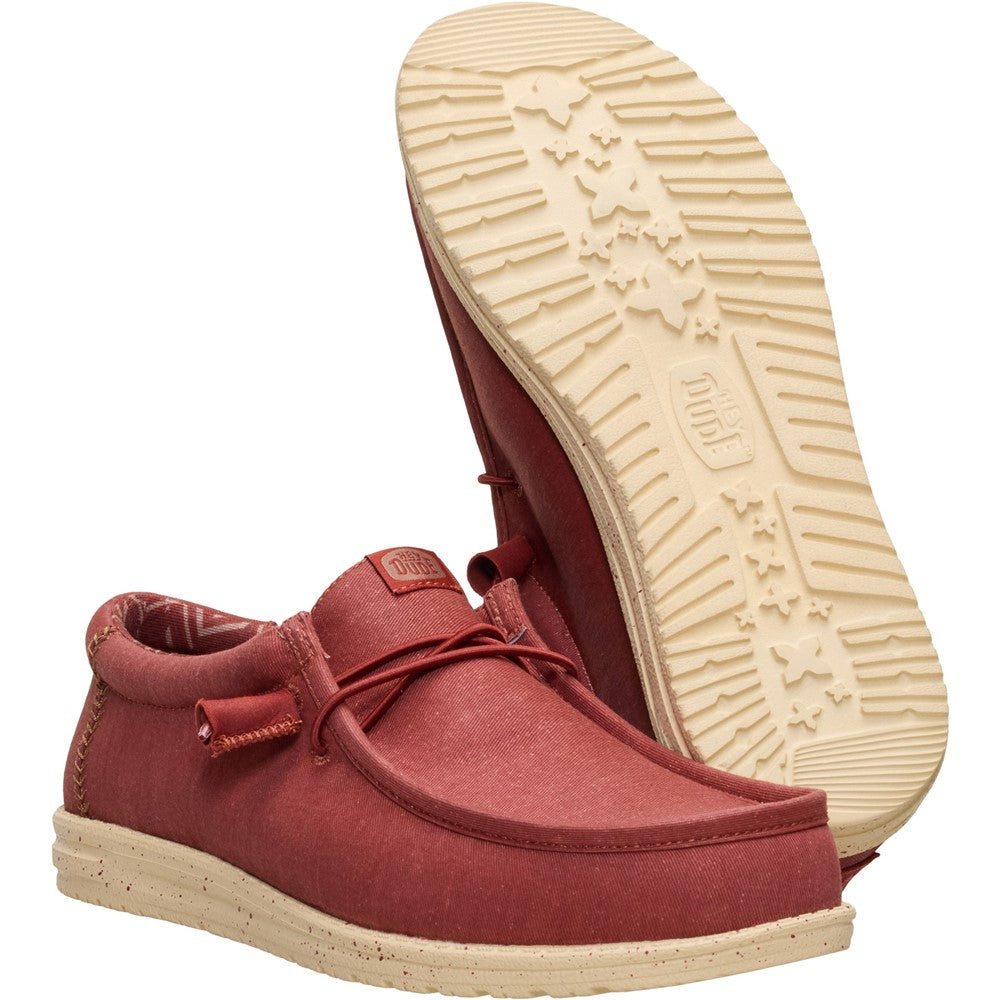 Men's HEYDUDE Wally Stretch Canvas Slip on Shoe