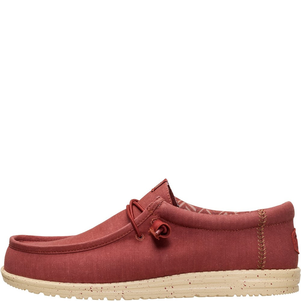 Men's HEYDUDE Wally Stretch Canvas Slip on Shoe