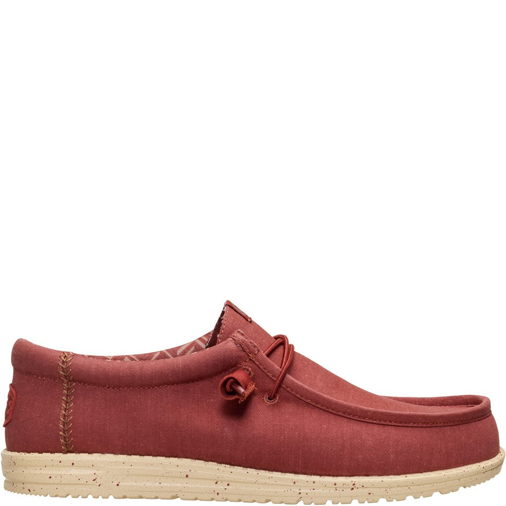 Men's HEYDUDE Wally Stretch Canvas Slip on Shoe