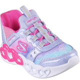 Girls' Skechers Infant Slip-ins: Infinite Heart Lights Trainers