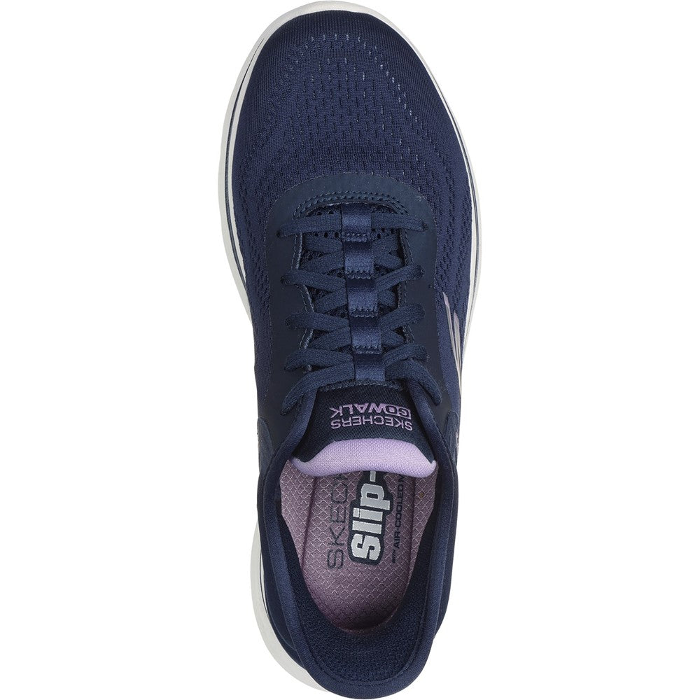 Women's Skechers GO WALK 7 - Valin Shoe Navy