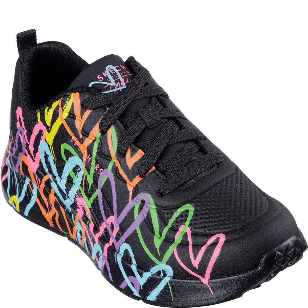 SKECHERS UNO LITE - HEART OF HEART ハート スケッチャーズ SKECHERS UNO LITE - HEART OF HEARTS（ウノ ライト