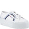 white shaded blue