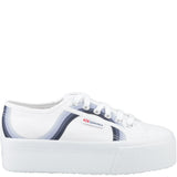 Women's Superga 2790 Round Stripes Trainers