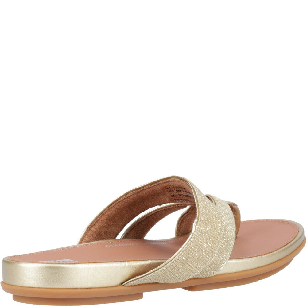 Women's Fitflop Gracie Shimmerlux Strappy Toe Post Sandals