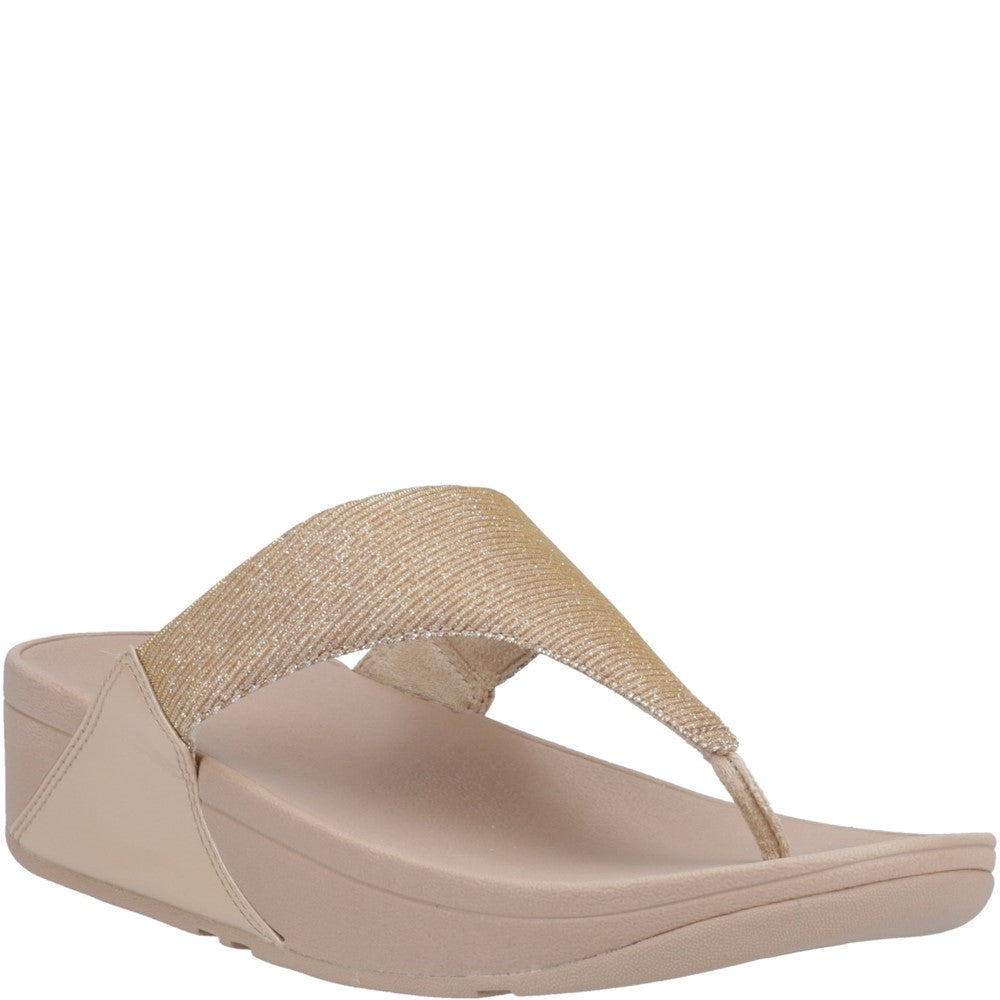 Women's Fitflop Lulu Shimmerlux Toe Post Sandals