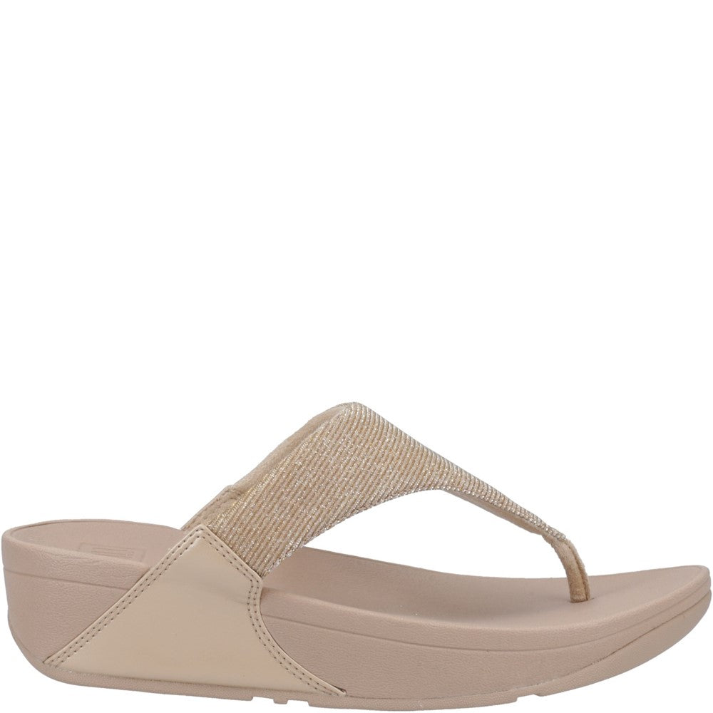 Women's Fitflop Lulu Shimmerlux Toe Post Sandals