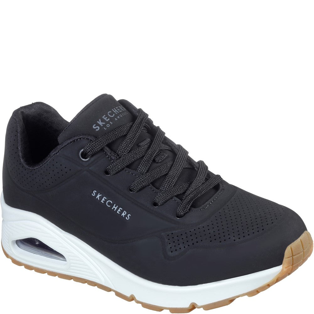 Women's Skechers Uno - Stand on Air Wide Fit Trainer