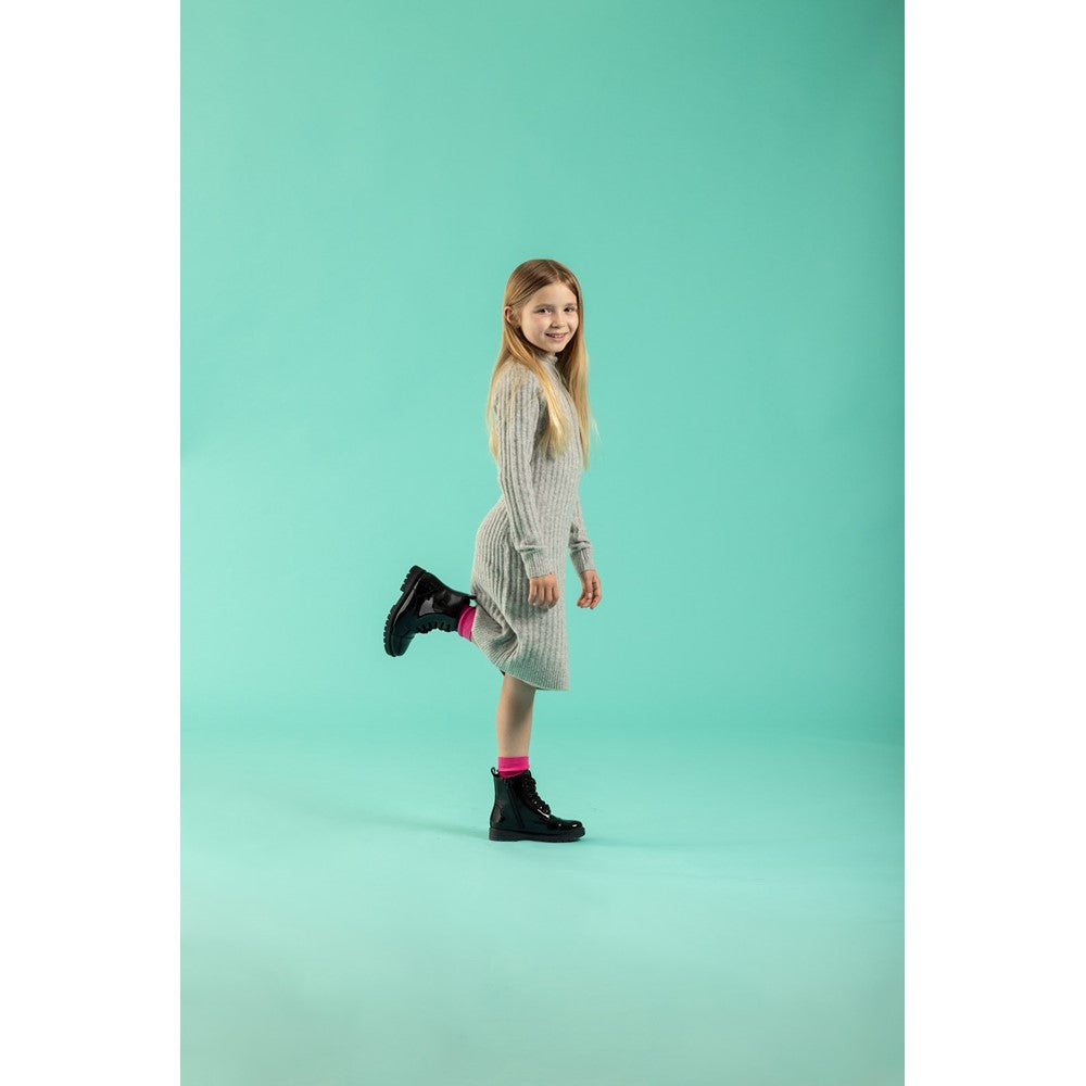 Girls' Hush Puppies Lauren Patent Junior School Shoes