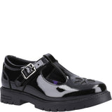 Girls' Hush Puppies Fiona Patent Senior School Shoe