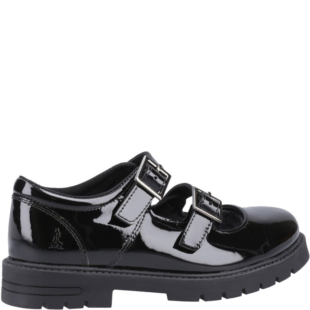 Girls' Hush Puppies Ella Patent Senior Shoe