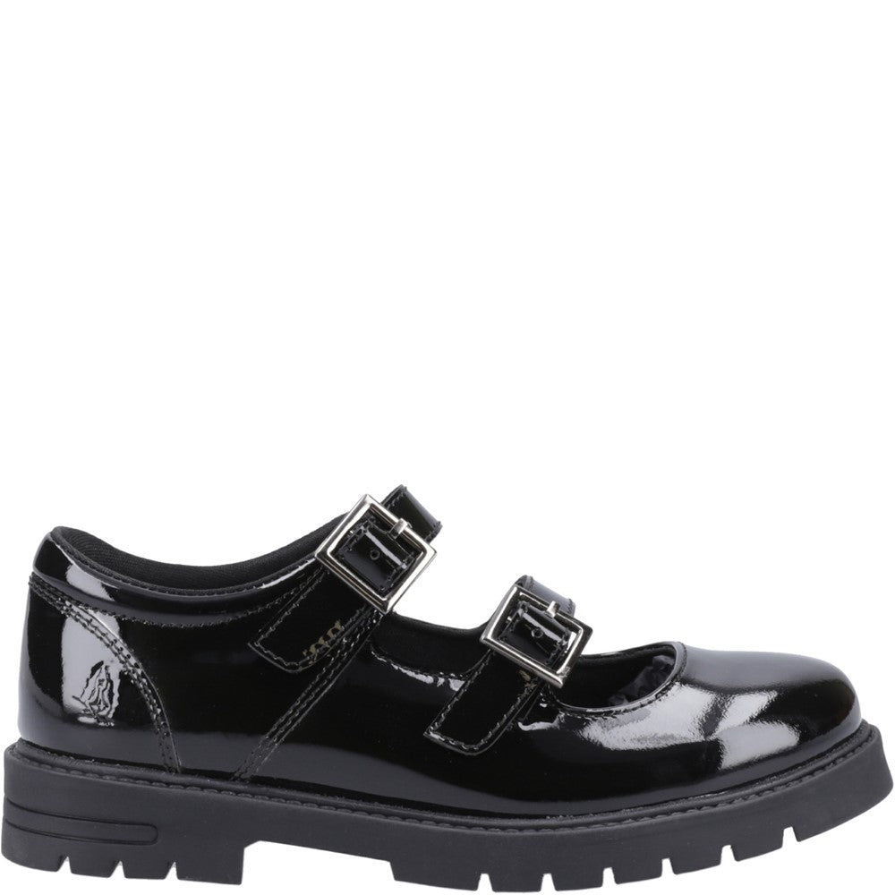 Girls' Hush Puppies Ella Patent Senior Shoe