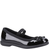 Girls' Hush Puppies Betty Patent Junior School Shoe