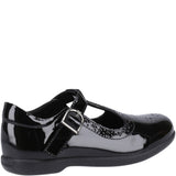 Girls' Hush Puppies Britney Patent Junior School Shoe