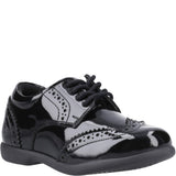 Girls' Hush Puppies Bridget Patent Junior School Shoes