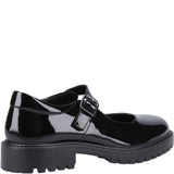 Girls' Hush Puppies Aurora Patent Junior School Shoe