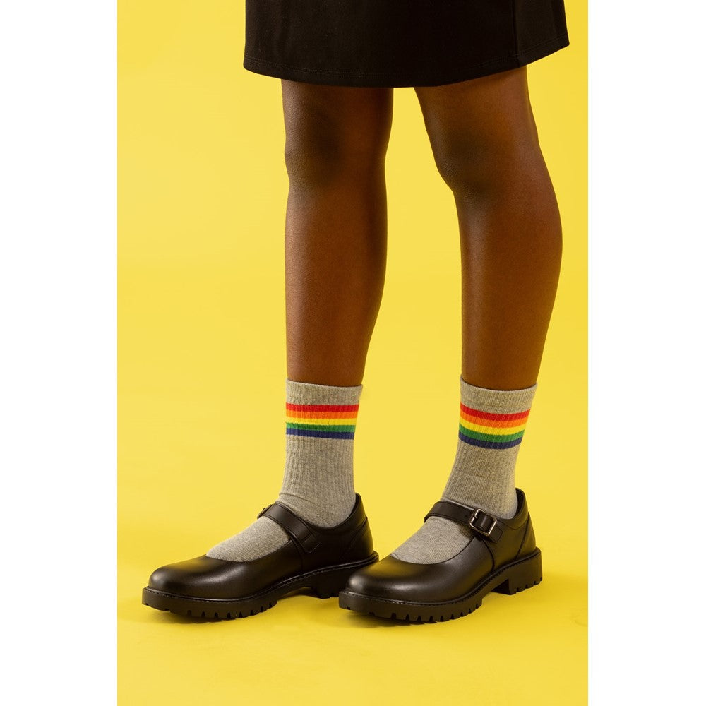 Girls' Hush Puppies Aurora Senior School Shoe (Junior 3-5)