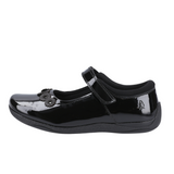 Girls' Hush Puppies Christina Patent Senior School Shoe