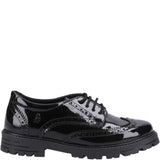 Girls' Hush Puppies Maxine Patent Senior School Shoe