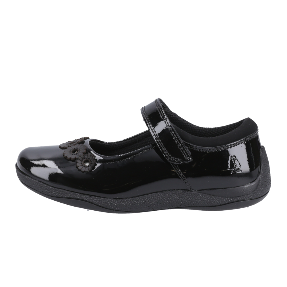 Girls' Hush Puppies Christina Patent Junior Shoe