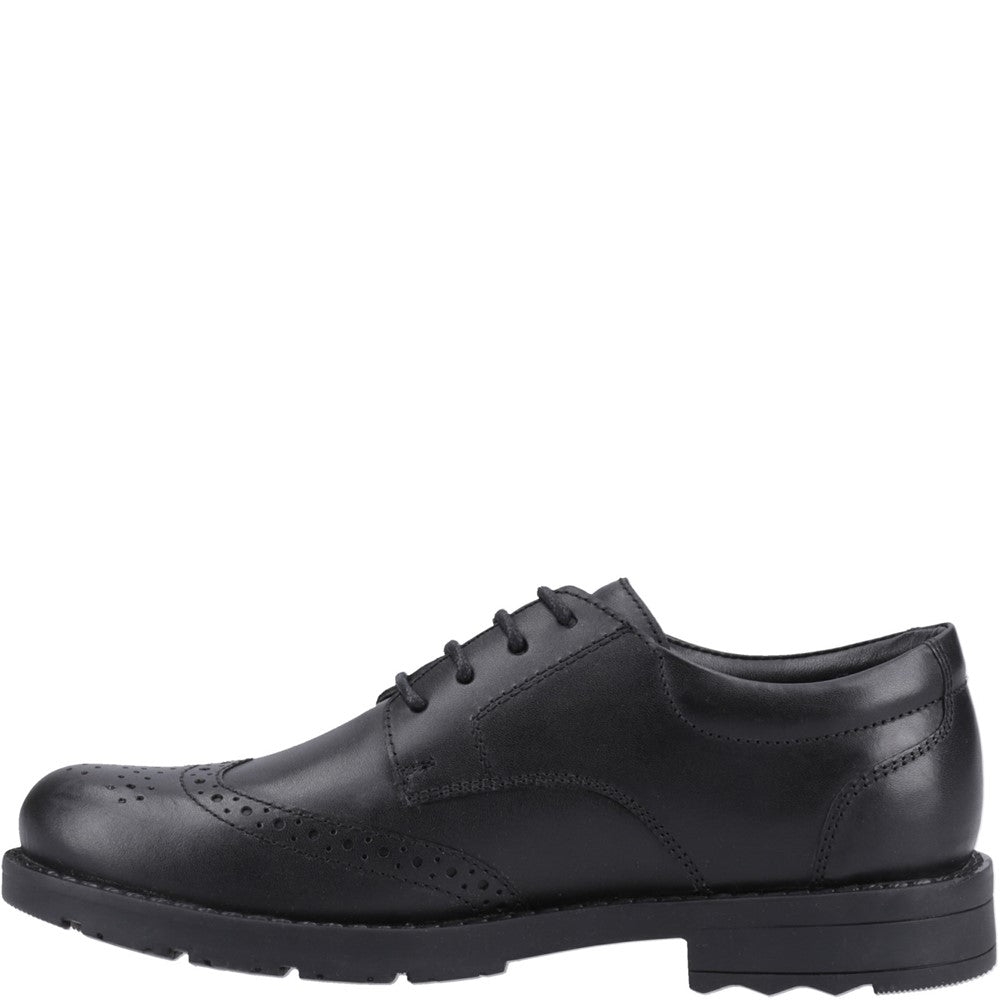 Boys' Hush Puppies Brian Senior School Shoe(Junior 3-6)