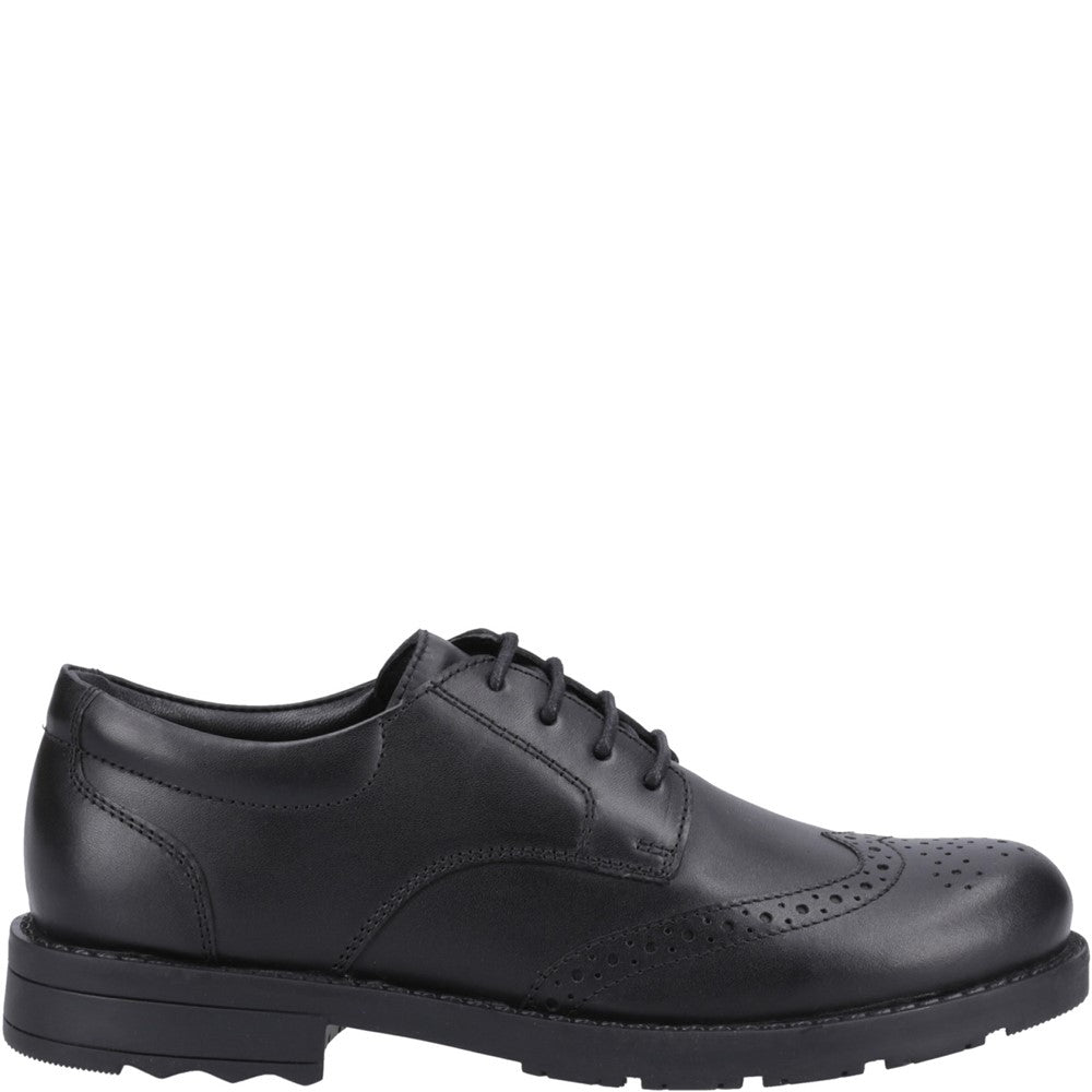 Boys' Hush Puppies Brian Senior School Shoe(Junior 3-6)