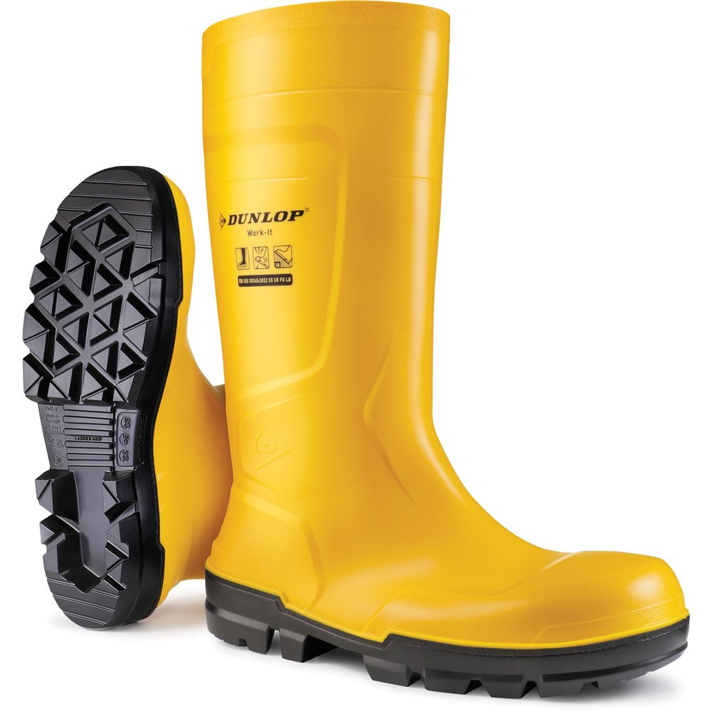 Unisex Dunlop Work-It Full Safety Wellington