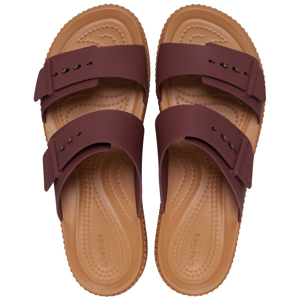 Women's Crocs Brooklyn Buckle Low Wedge