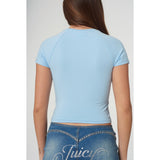 Women's Juicy Couture Shrunken Diamante T-Shirt