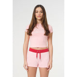 Women's Juicy Couture Swirl Juicy Jersey Shrunken Tee